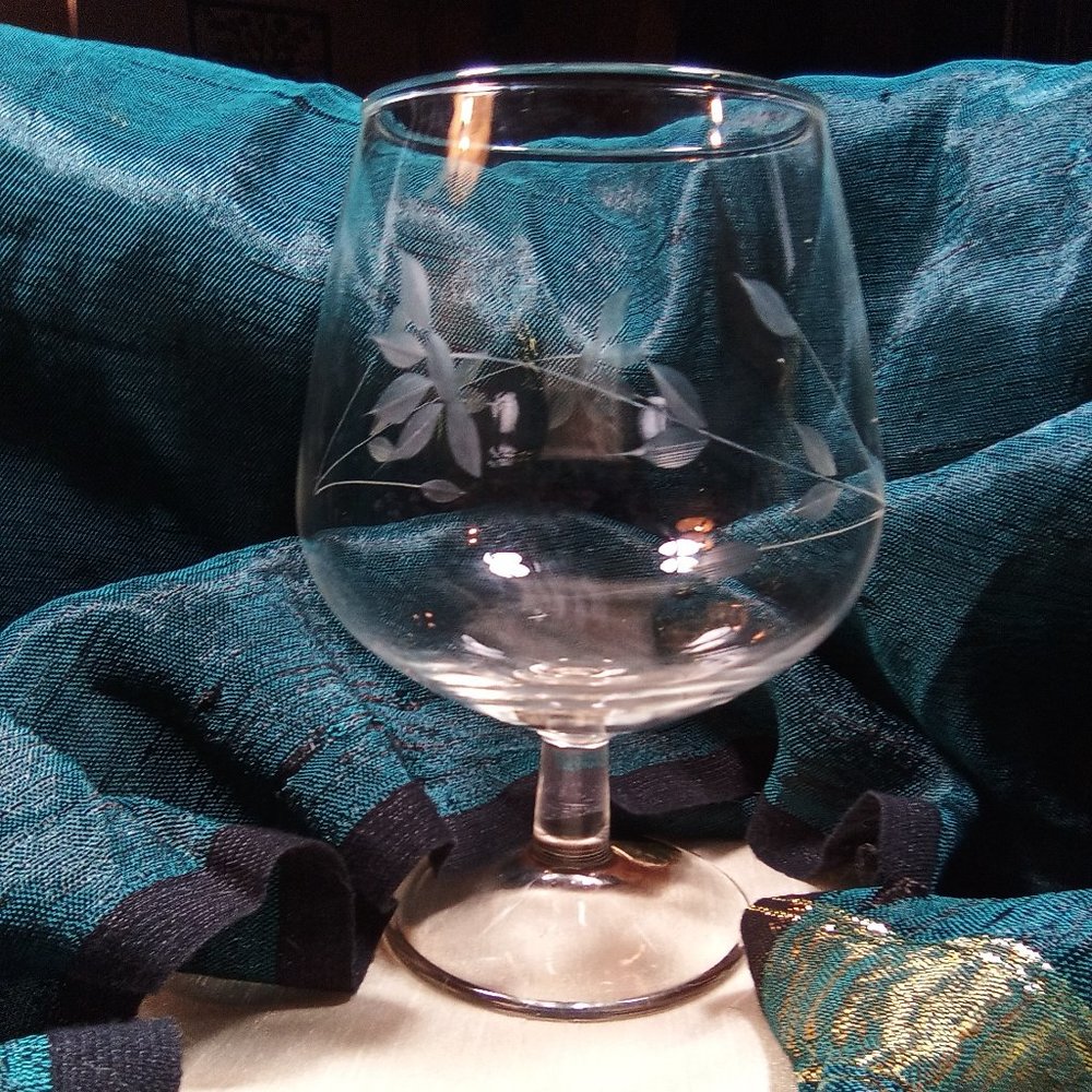 Large Hand Blown Brandy Sniffer